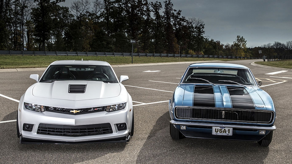 Old and new car