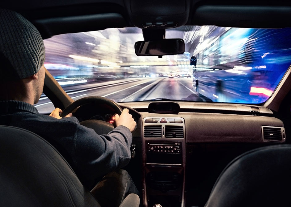 driving fast