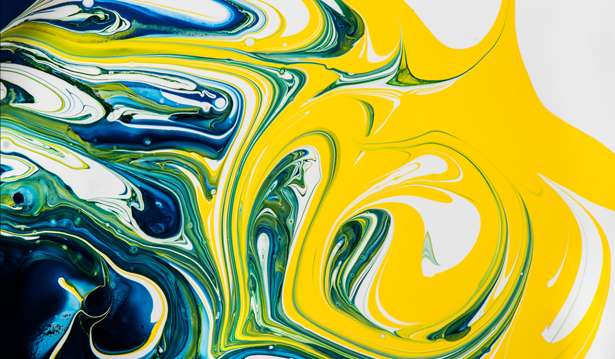 paint pouring piece