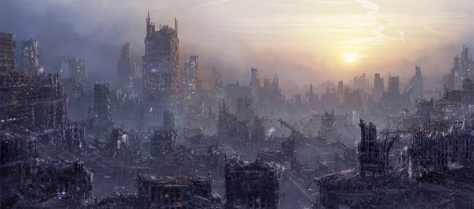 city destroyed